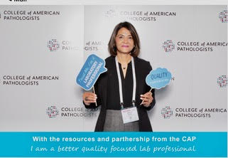 Dr. Ahuja at industry conference